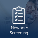 Newborn screening button