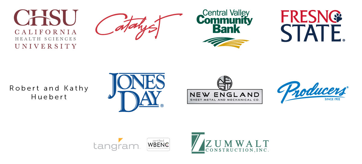 Logos of the Silver Sponsors of the 2023 Harvest Ball event