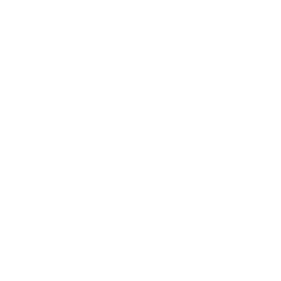 Outline of a director's film board and play button