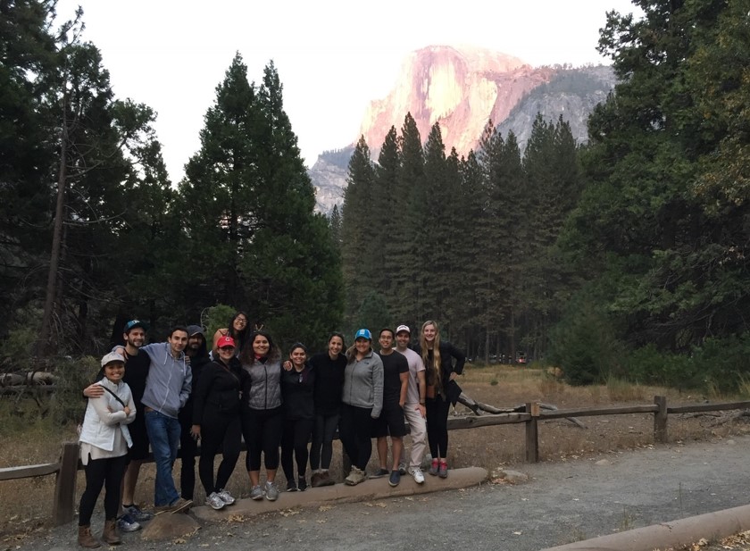 Photo of Valley Children's residents at Yosemite retreat